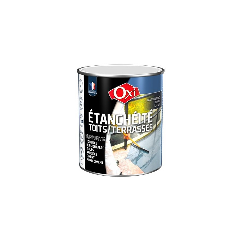 OXI Etanchéité toits/terrasses 1L noir