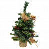 Sapin de Noël 45 cm décoré pour la table