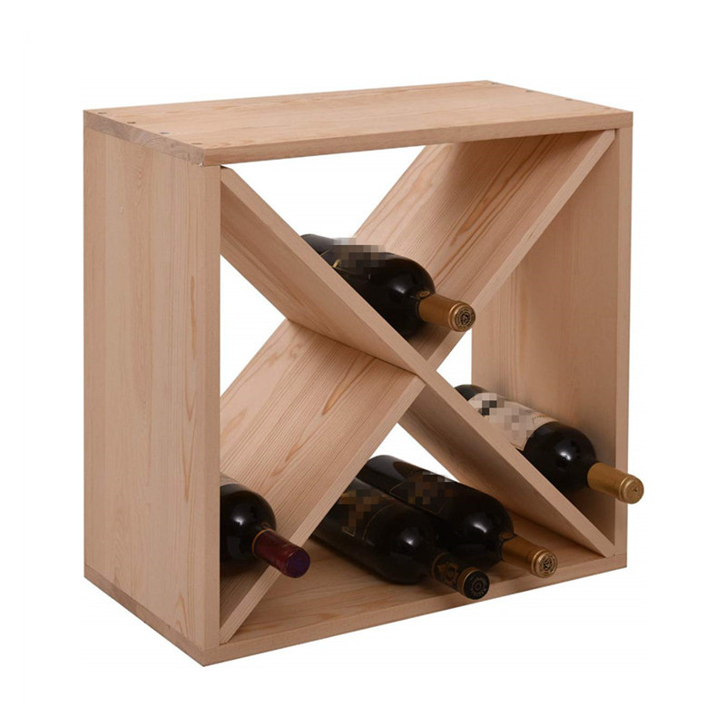 Zeller Étagère à vin en bois naturel au meilleur prix sur