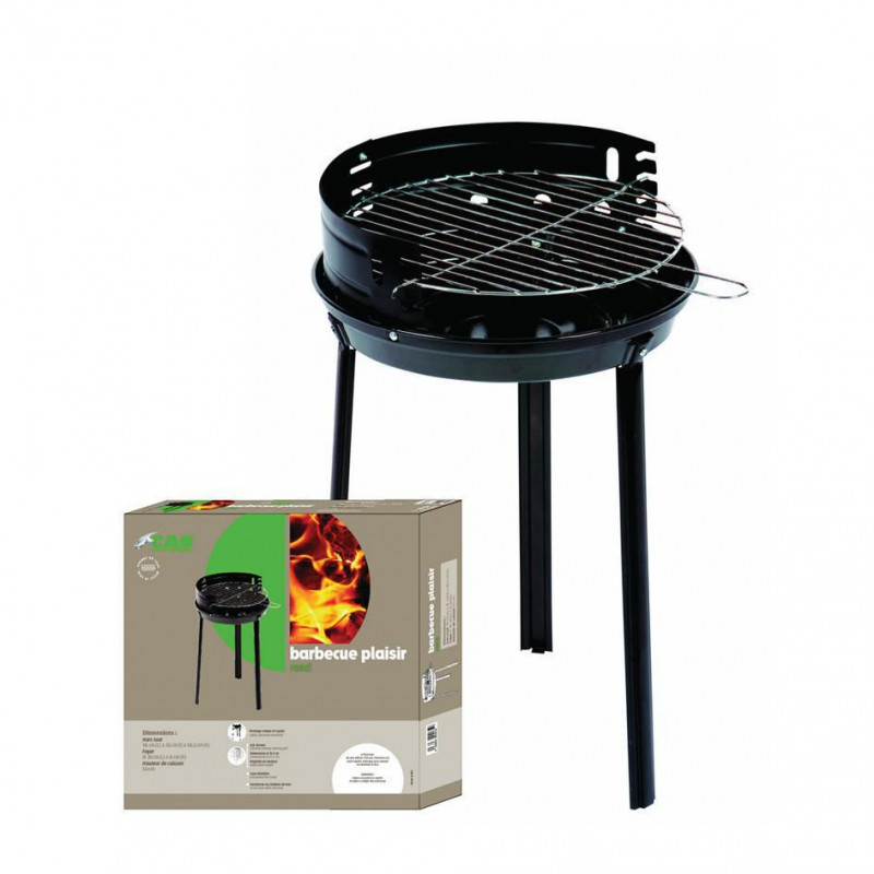 Grille et support Luxy pour cheminée ou barbecue Petit Modèle