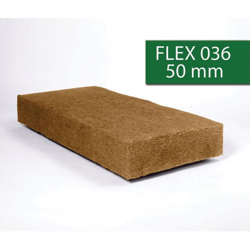 ▷ STEICO flex 036 panneaux isolants laine de bois 50mm R1.35 au meilleur  prix Isolation interieure