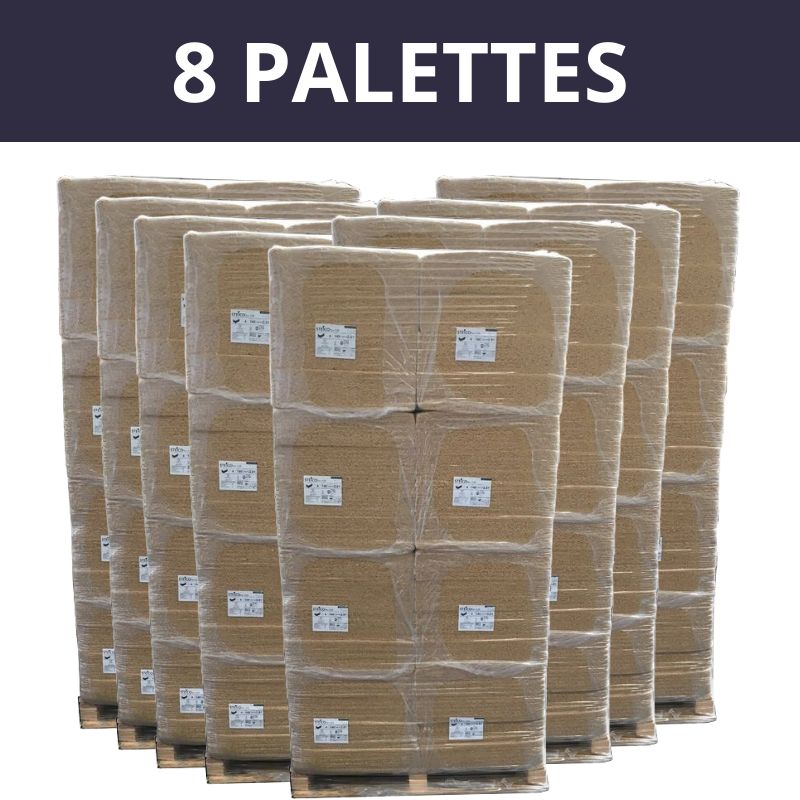 Lot de 11 Palettes STEICOflex 036 100mm 1220x575 R2.75