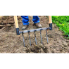 Bio fourche Biogrif 5 dents et manche bois L.120 cm