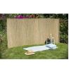 Canisse de carex naturel - 100% occultant 1,2 x 3 m