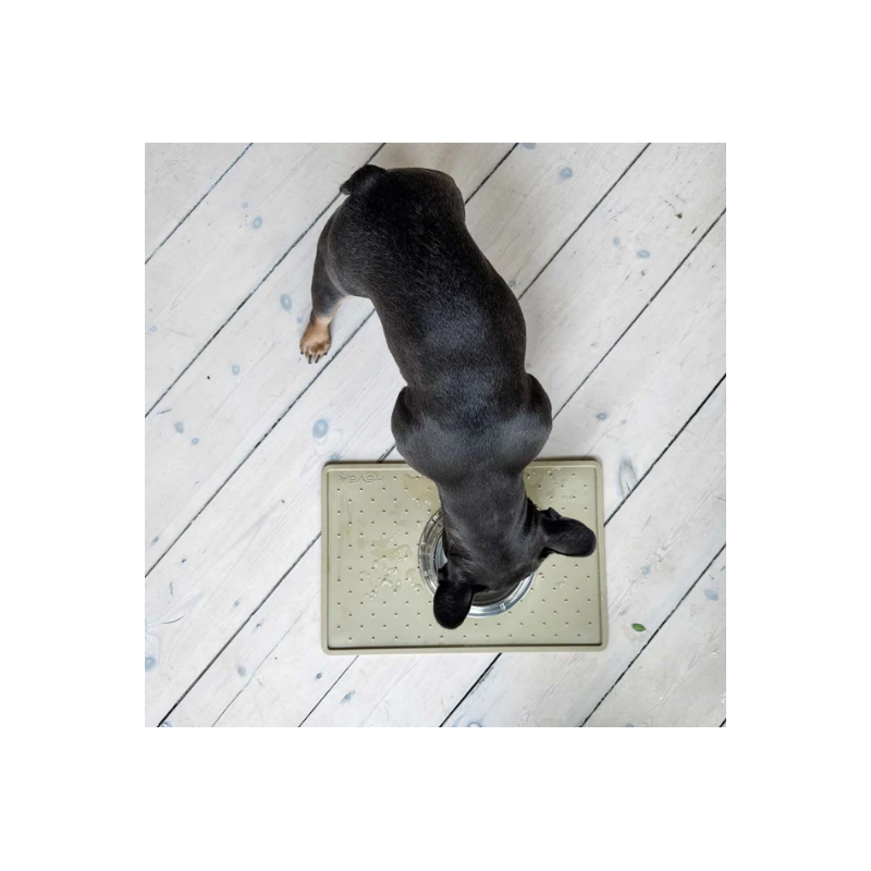 Tapis de Nourrissage en Caoutchouc Naturel pour Chiens - Grand