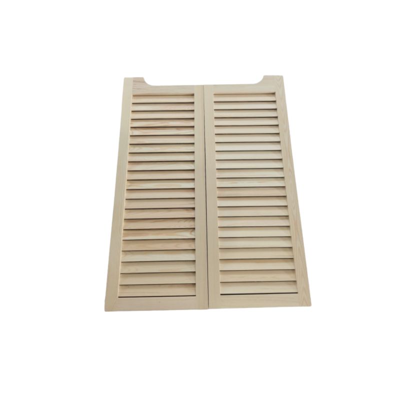 Portes Western naturelle68cm avec charnière offerte