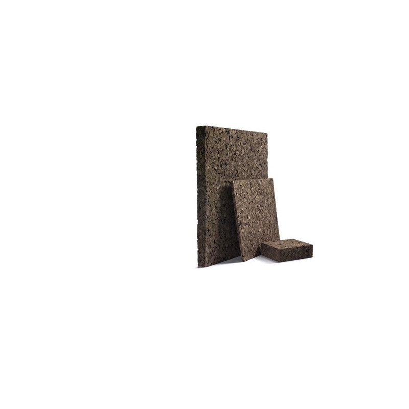 Plaque de liège naturel brut - Isolant thermique et phonique - 50mm - 50mm  paquet(s) de 1.5 m² 